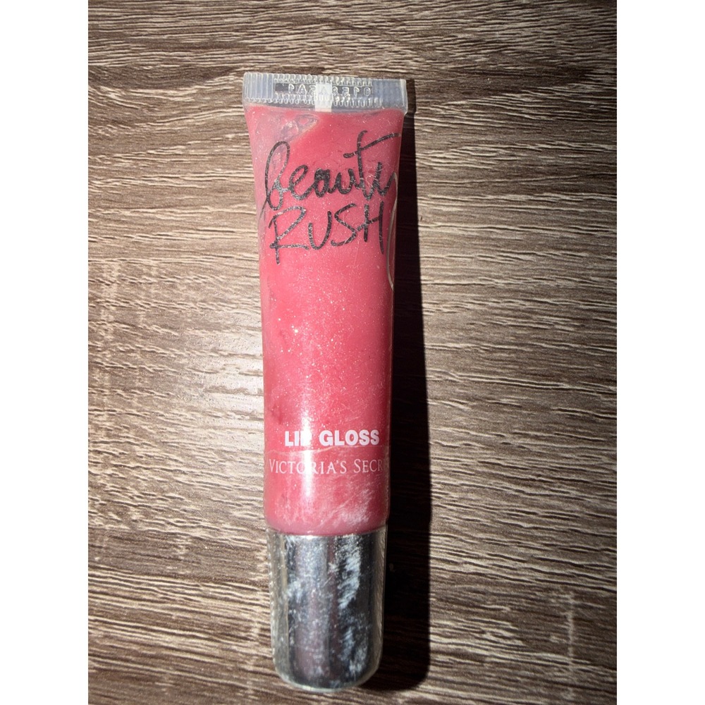 Victoria's Secret Lip Gloss Passion Fruit Pop Shimmer High Shine Squeeze Tube